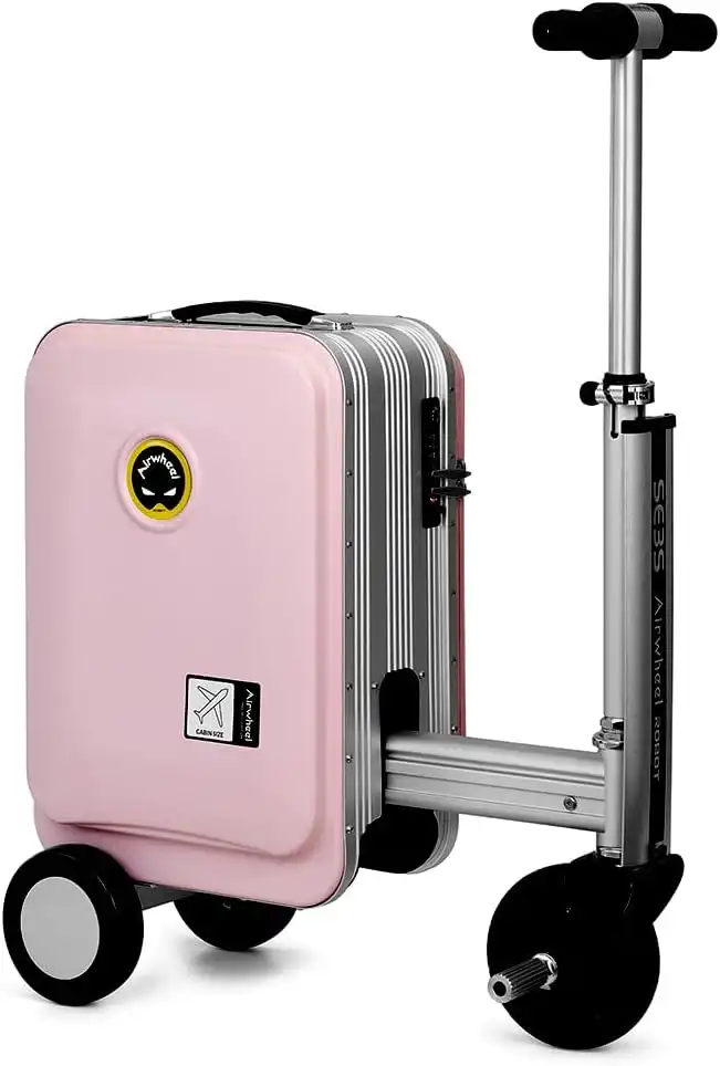 Smart luggage with removable battery online