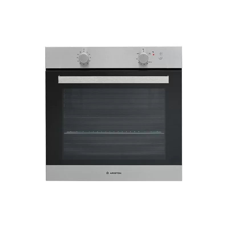Ariston Built-in Gas Oven 60 cm 70 Liter With Electric Grill Stainless Steel GA3 124 IX A1