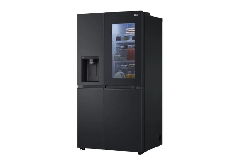 LG Refrigerator 635L Instaview DID, Black side by side GC-X257CQEW
