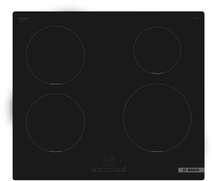 BOSCH Series 4 Induction hob, 60 cm, surface mount without frame PUE611BB5E