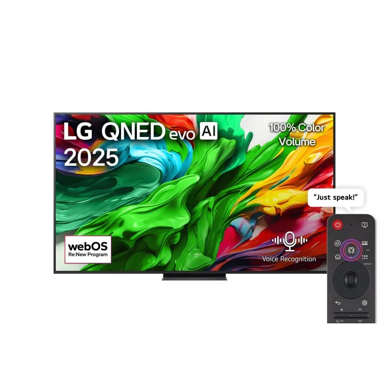 LG 100 inch QNED evo AI QNED86 MiniLED 4k VRR 144Hz Smart TV AI Magic Remote webOS 25 100QNED86A6A