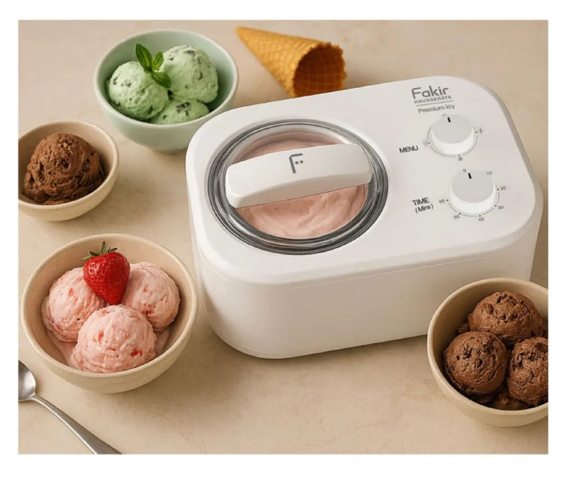 Fakir  Ice Cream Maker premium icy 3 in 1 icecream sorbet frozen yogurt  warranty 2 years