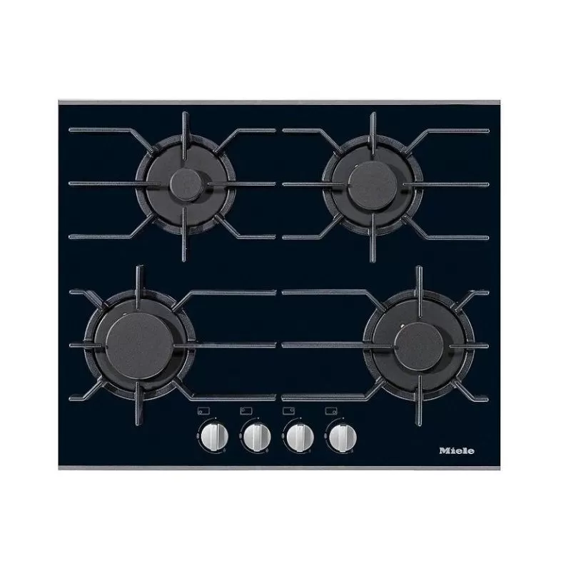 Miele Built-In Gas Hob 4 Burners 60 cm Ceramic Black KM3010