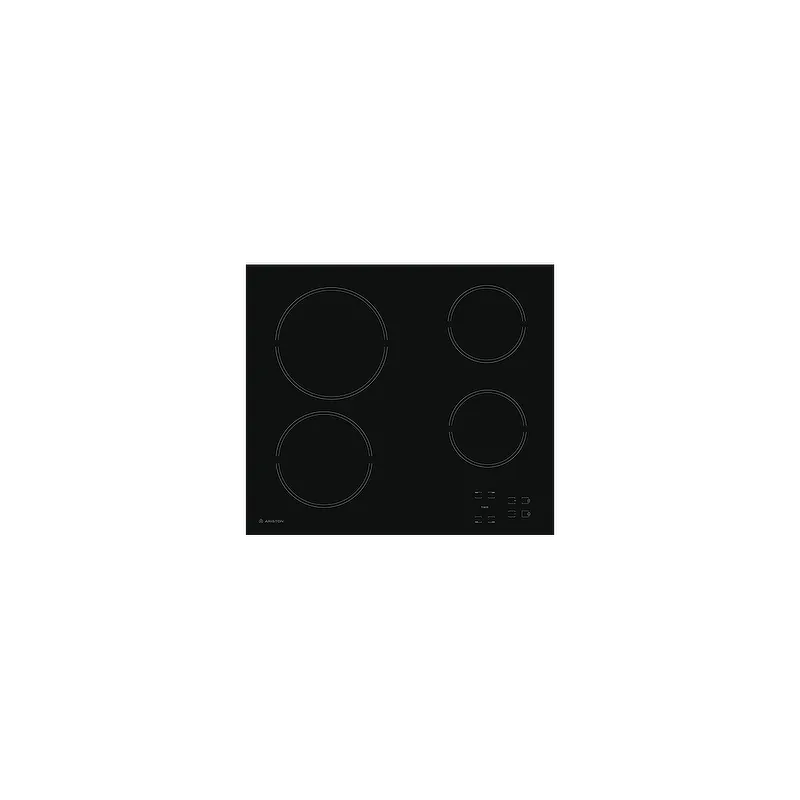 Ariston Built-In Electric Hob 60 cm Touch Ceramic Black HR 611 C A