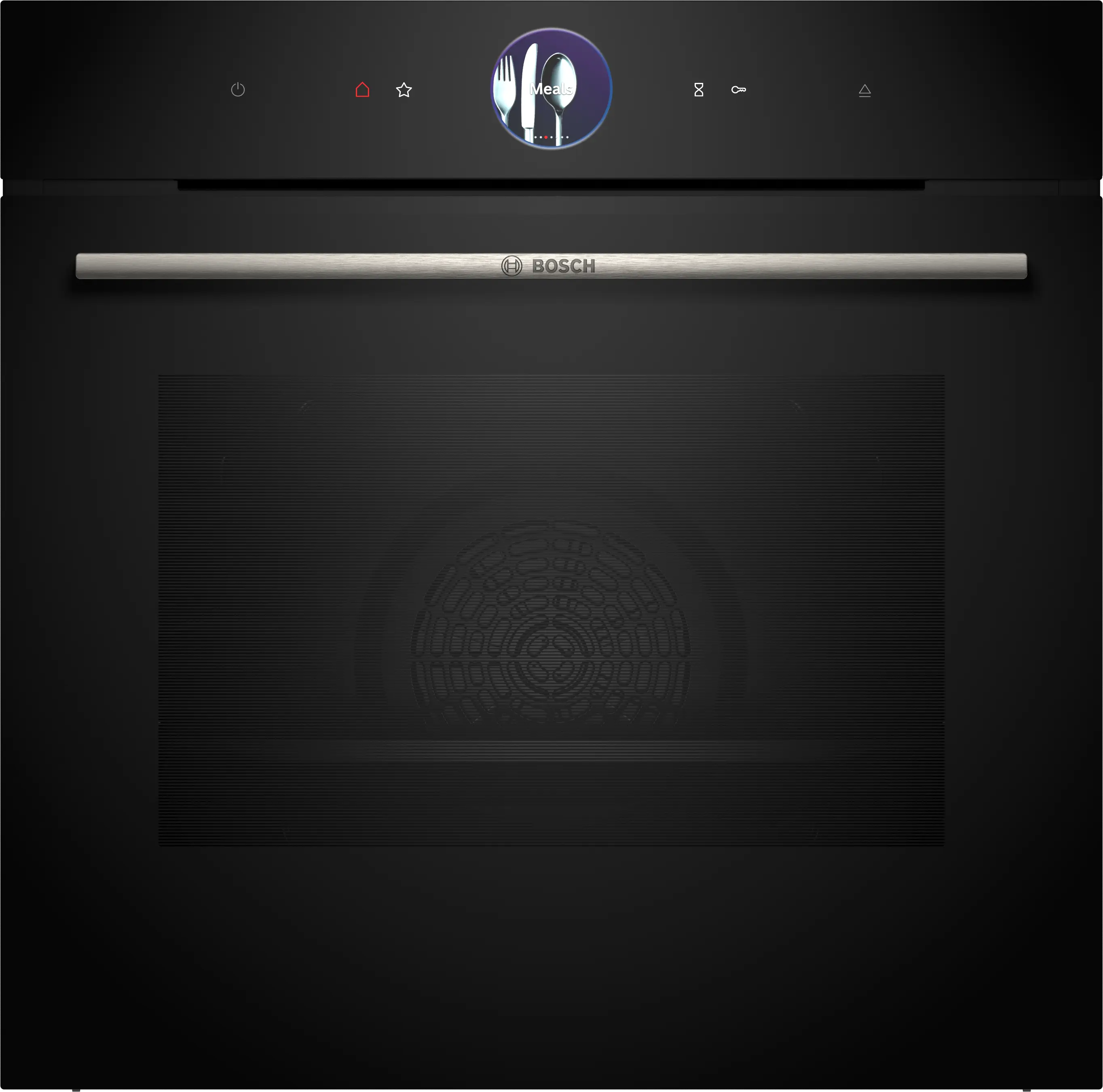 BOSCH series 8  BUILT-IN ELECTRIC OVEN 60 CM WITH FAN DIGITAL 71 litres HSG7361B1 Made in Germany